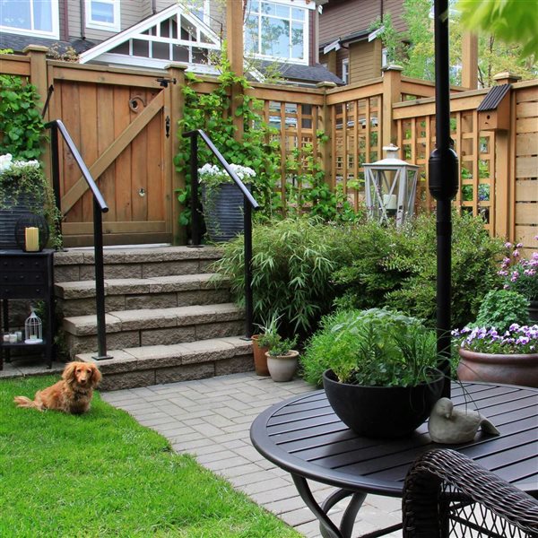 Nuvo Iron Black Galvanized Steel Self-Closing Gate Spring