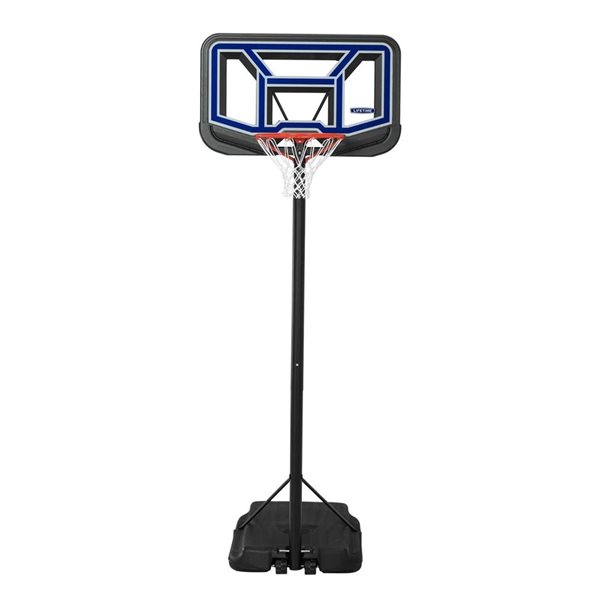 LIFETIME 44-in Polycarbonate Adjustable Portable Basketball Hoop