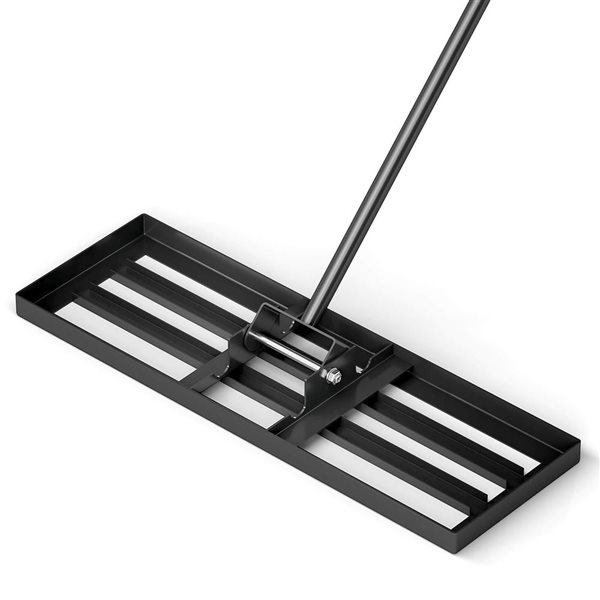 Costway 30 x 10-in Black Heavy Duty Lawn Leveling Rake