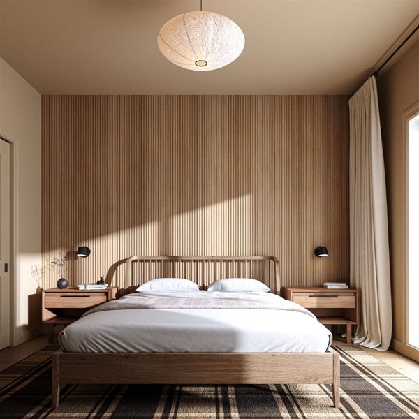 Interbois Creno 4-Piece 6-1/4 x 110-in MDF Wall Covering