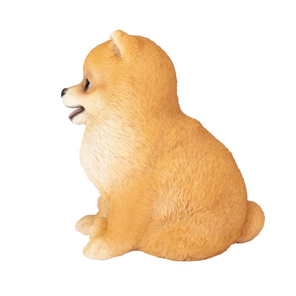 SoReal Pomeranian Decorative Figurine for Home and Office - Brown