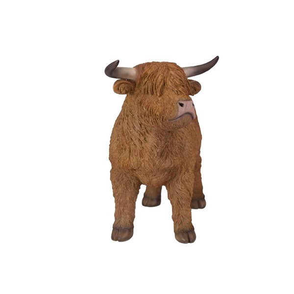 SoReal Yak Decorative Figurine for Home and Office - Brown