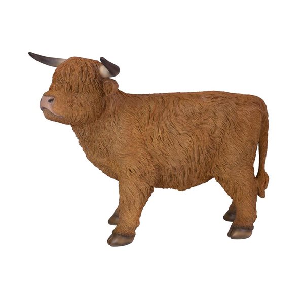 SoReal Yak Decorative Figurine for Home and Office - Brown