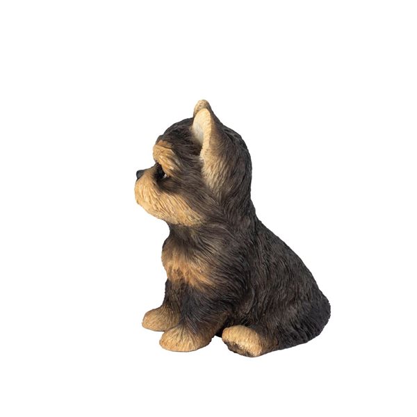 SoReal Yorkshire Terrier Decorative Figurine for Home and Office - Brown