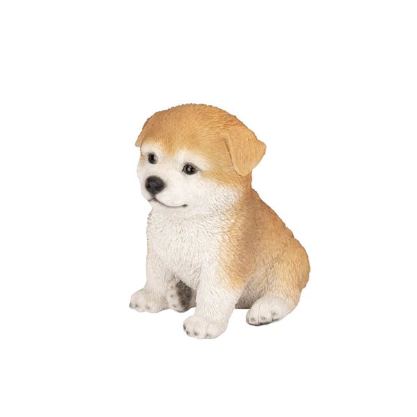 SoReal Akita Decorative Figurine for Home and Office - Brown