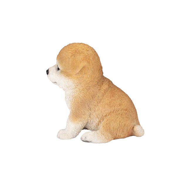 SoReal Akita Decorative Figurine for Home and Office - Brown