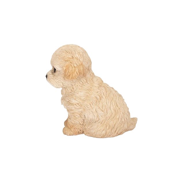 SoReal Labradoodle Puppy Decorative Figurine for Home and Office - Brown
