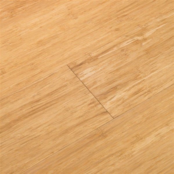 Bamboo Design & Architecture Densified Solid Bamboo Click Flooring - Natural