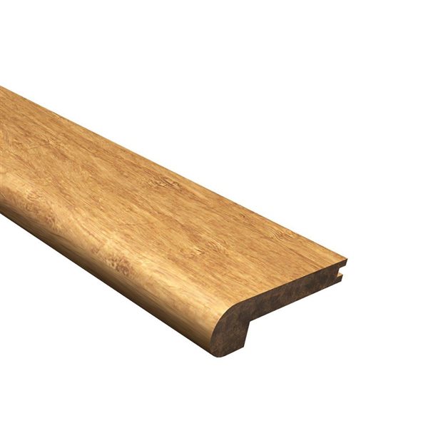 Bamboo Design & Architecture Bamboo Flush Stair Nosing Moulding 3.6 x 72-in - Mocha