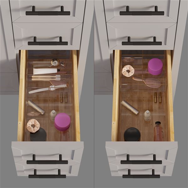 Spa Bathe Henley II 42-in Essential Grey Single Vanity with White with Grey Specks Engineered Stone Top