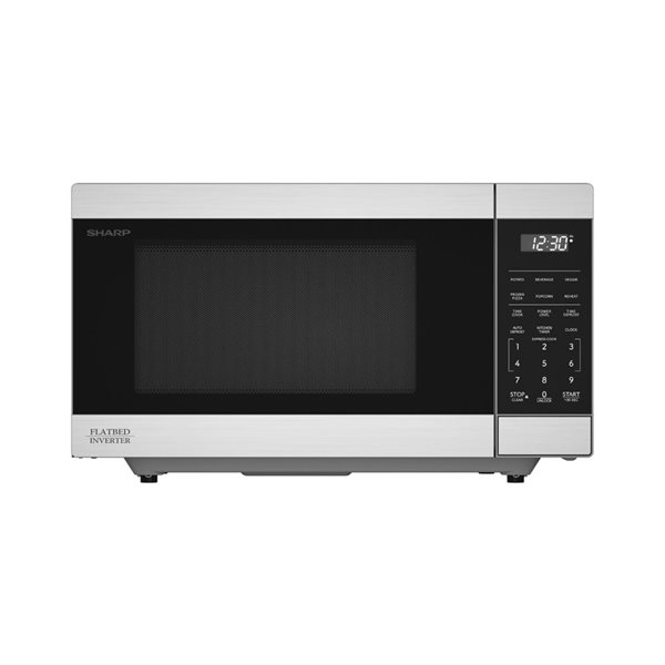 Sharp 1.1-ft³ 1100 W Stainless Steel Countertop Microwave