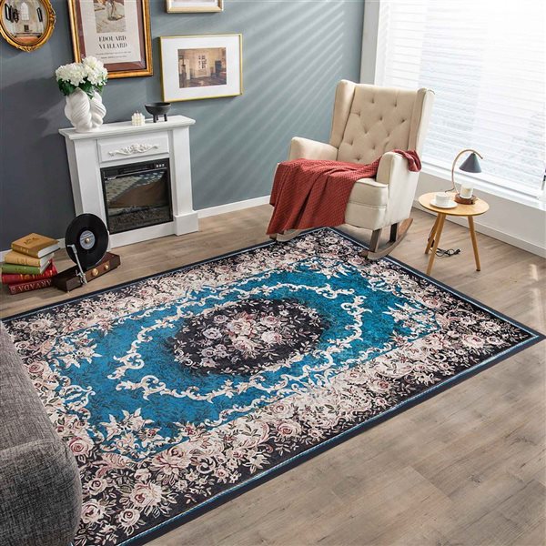 Costway 5.33 x 7.58-ft Non-Shedding Anti-Slip Rectangular Area Rug