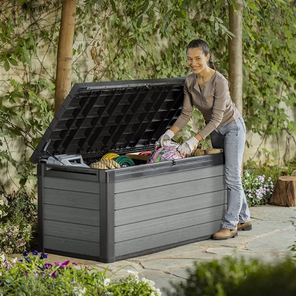 Keter Cortina 568-L Deck Box - Grey