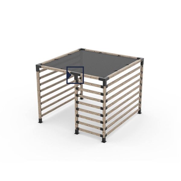 Toja Grid Duo T Pergola Bracket for 4x4 Wood Posts