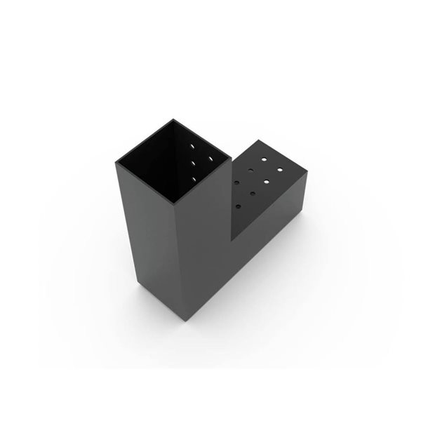 Toja Grid Duo L Pergola Bracket for 4x4 Wood Posts