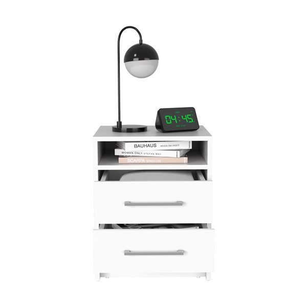 RTA Eter Nightstand - White