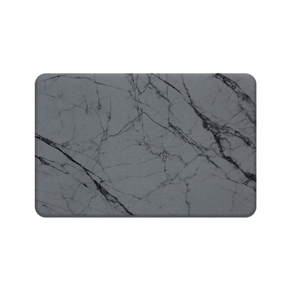 Rainlex Bathroom Mat 24-in Quick-Dry Super Absorbent Non-Slip Diatomaceous Earth - Hard Stone