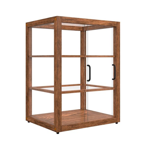 Koolmore Upright Wooden Bakery Display Case 21-in