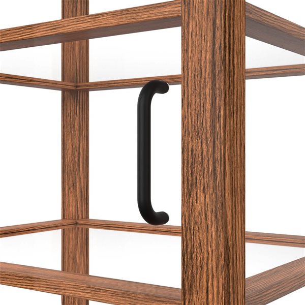 Koolmore Upright Wooden Bakery Display Case 21-in