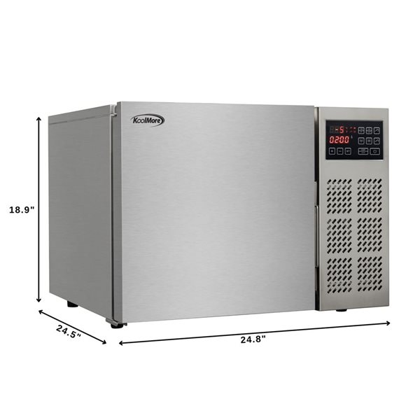 Koolmore Commercial Countertop Blast Chiller, 25-in, 3-Pan, 15 lb Chill / 8.8 lb Freeze