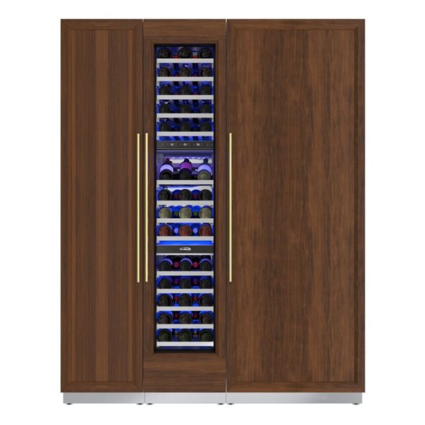 KoolMore Reserve Panel Ready Column Refrigerator 30-in, Wine Cooler 18-in & Freezer 18-in