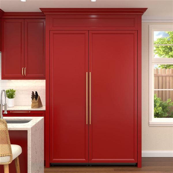 KoolMore Reserve Panel Ready Column Refrigerator 30-in & Freezer 24-in