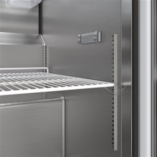 Koolmore Commercial Refrigerated Salad and Sandwich Prep Table 2-Door 36-in