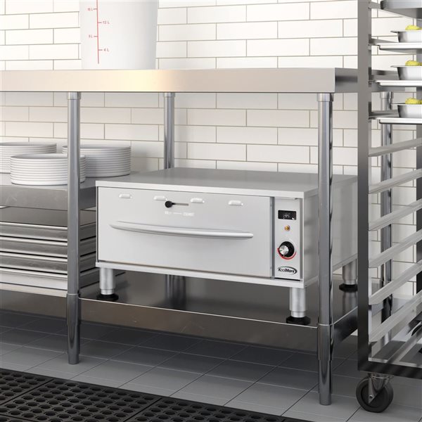 Koolmore Free-Standing Warming Drawer One-Drawer - Stainless Steel