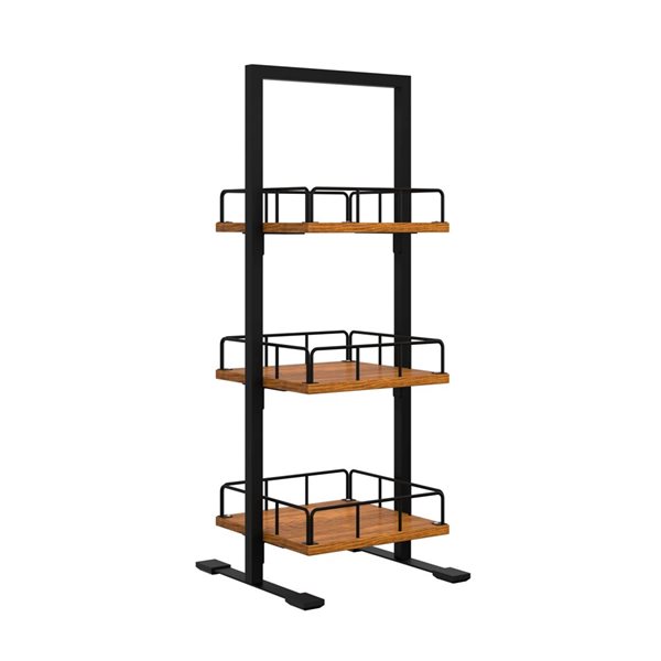 Koolmore 3-Tier Wooden Bakery Display Case 12-in