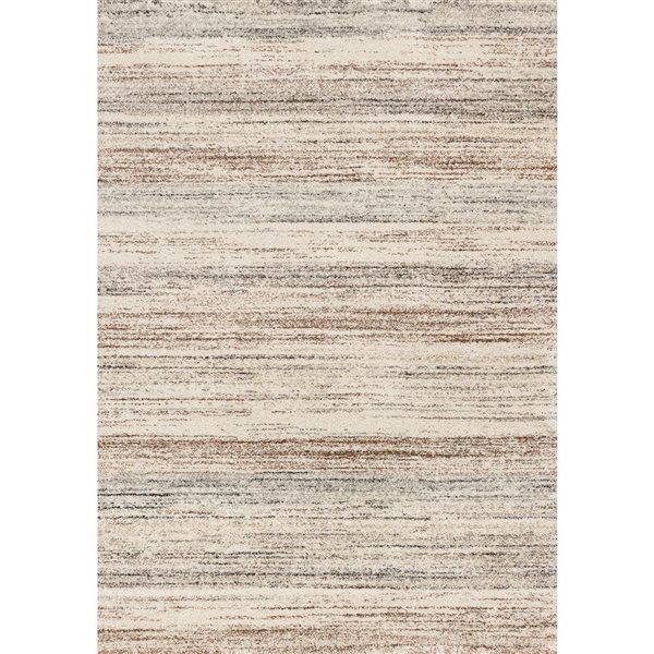 Rug Branch Botaniq Area Rug Distressed Modern 8 x 11-ft - White