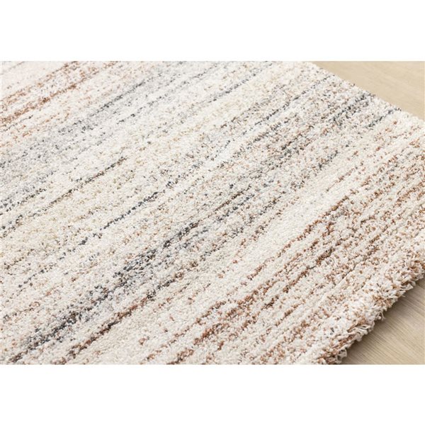 Rug Branch Botaniq Area Rug Distressed Modern 8 x 11-ft - White