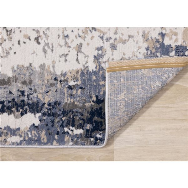 Rug Branch Sylvaris Area Rug Organic Modern 7 x 10-ft - Blue