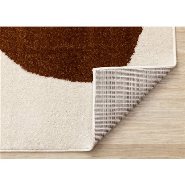 Rug Branch Eluna Area Rug Gemetric Art Deco 8 x 11-ft - Cream