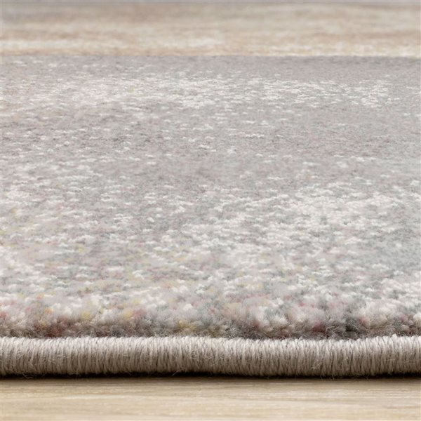 Rug Branch Aethera Area Rug Distressed Contemporary 8 x 11-ft - Grey