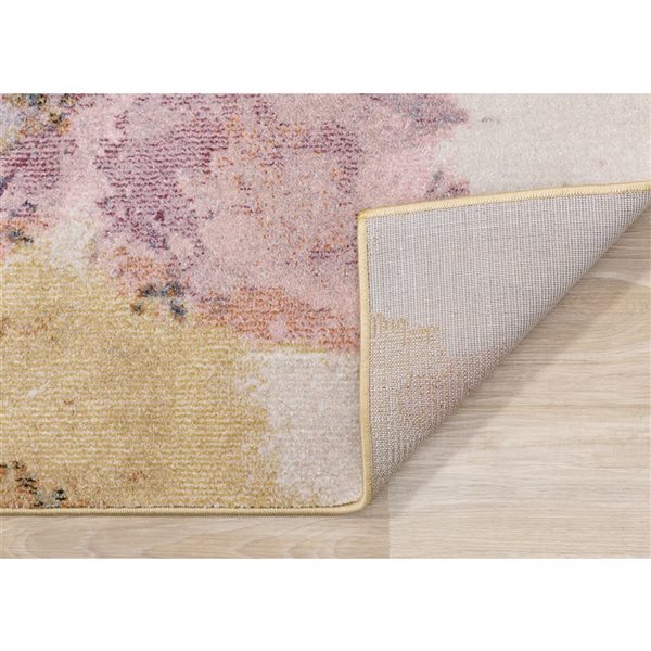 Rug Branch Islae Area Rug Botanical Comtemporary 8 x 11-ft - Yellow