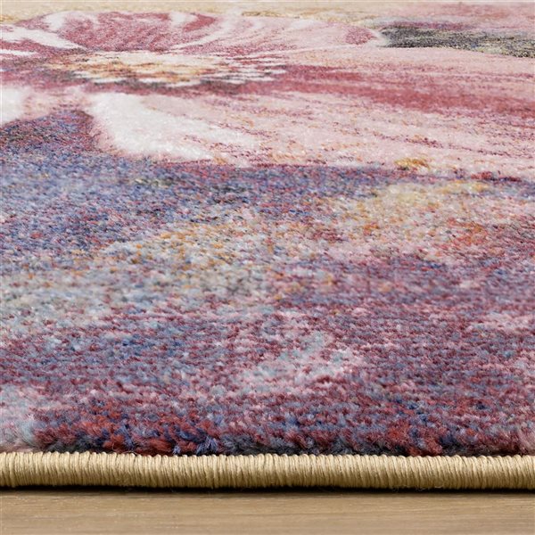 Rug Branch Islae Area Rug Botanical Comtemporary 8 x 11-ft - Yellow
