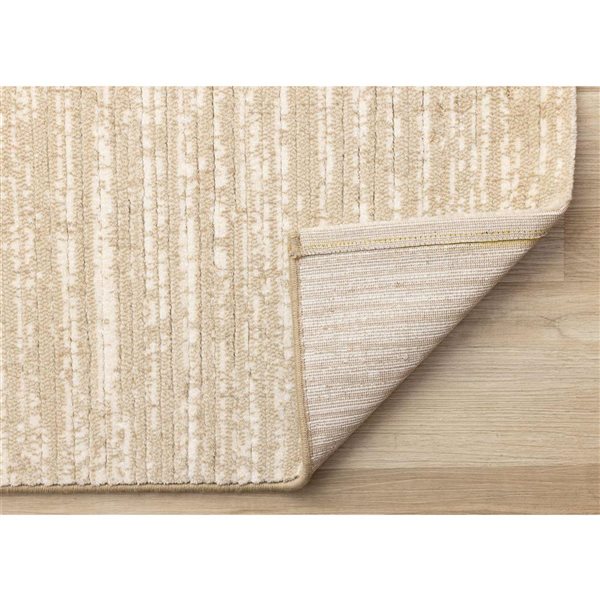 Rug Branch Solara Art Deco Distressed 8 x 11-ft - Beige