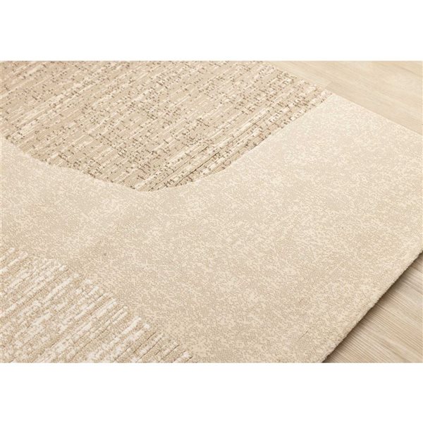 Rug Branch Solara Art Deco Distressed 8 x 11-ft - Beige