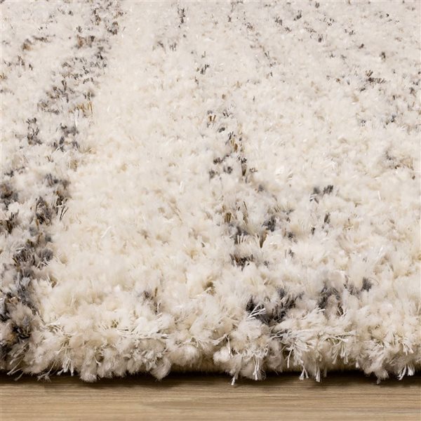 Rug Branch Aura Area Rug Southwestern Contemporary 8 x 11-ft - Cream