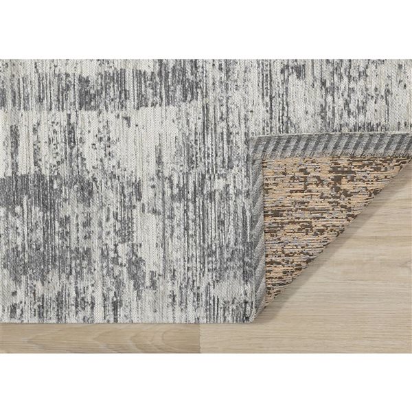 Rug Branch Lirien Area Rug Contemporary 8 x 11-ft - Grey
