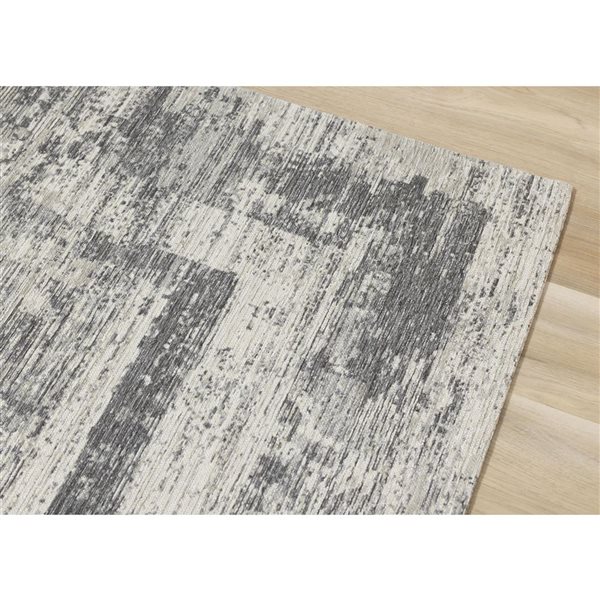 Rug Branch Lirien Area Rug Contemporary 8 x 11-ft - Grey