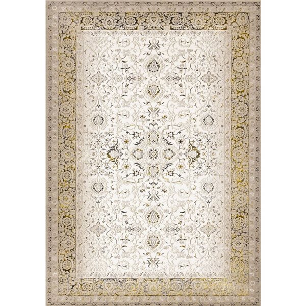 Rug Branch Veridian Area Rug Traditional 8 x 11-ft - Cream