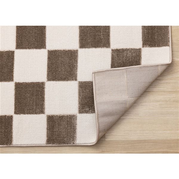 Rug Branch Avenia Area Rug Geometric Contemporary 8 x 11-ft - Brown