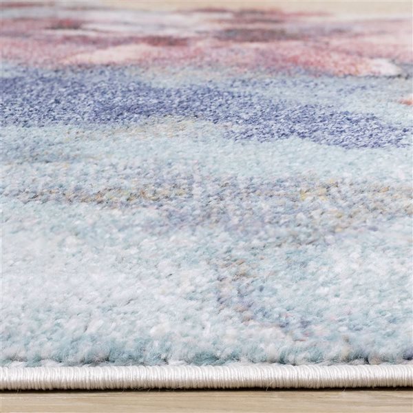 Rug Branch Solenne Area Rug Botanical Modern 7 x 10-ft - Blue