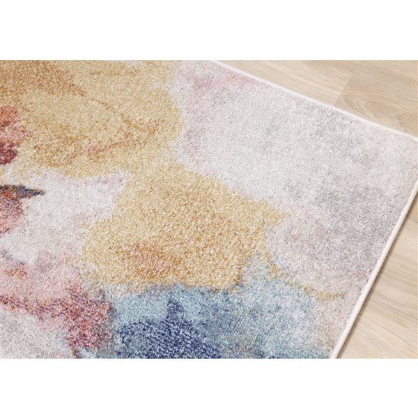 Rug Branch Solenne Area Rug Botanical Modern 7 x 10-ft - Blue