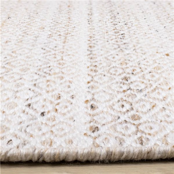 Rug Branch Cindara Area Rug Geometric Contemporary 8 x 11-ft - Cream