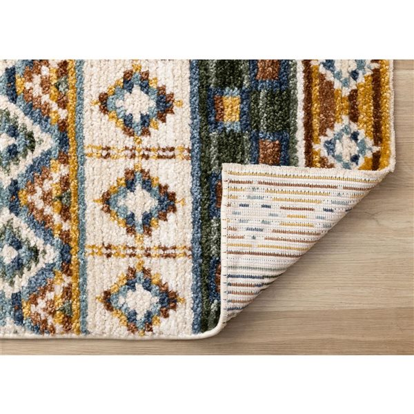 Rug Branch Solvyn Area Rug Southwestern Modern 8 x 11-ft - Cream