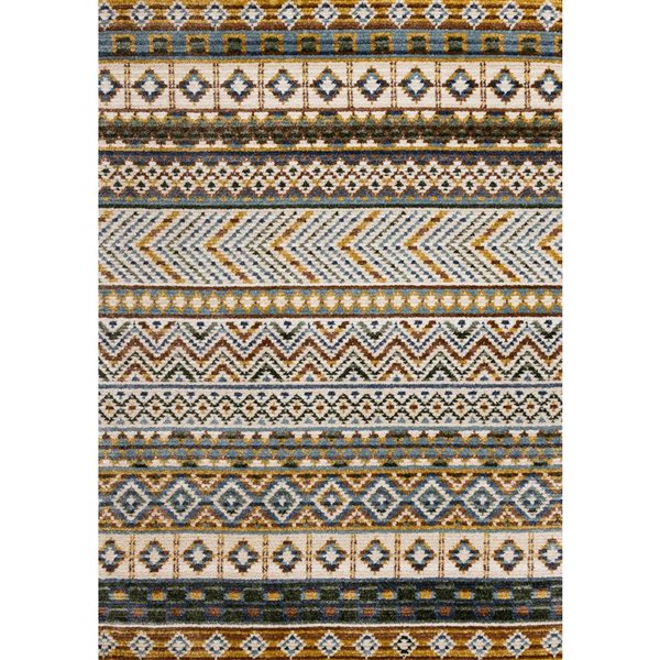 Rug Branch Solvyn Area Rug Southwestern Modern 8 x 11-ft - Cream