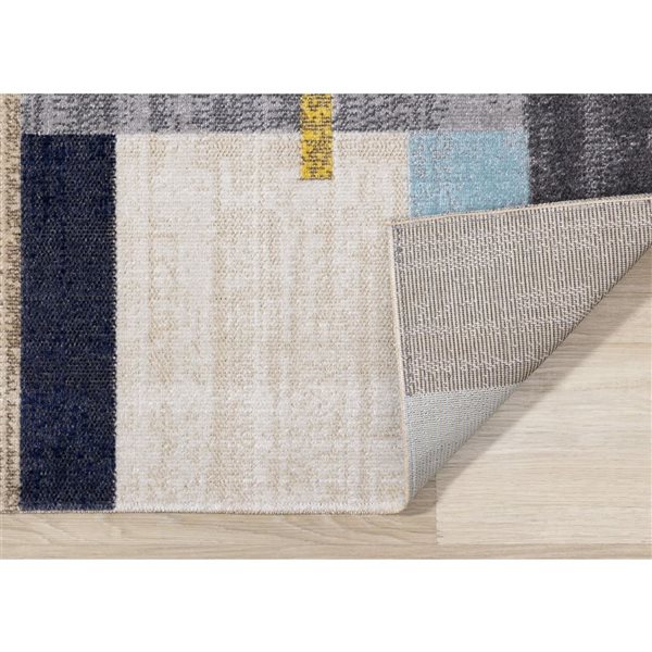 Rug Branch Callaya Area Rug Geometric Contemporary 8 x 11-ft Grey