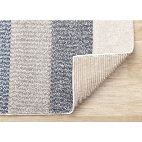 Rug Branch Islae Area Rug Geometric Art Deco 8 x 11-ft - Blue